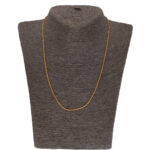 Bairavi Plain Gold Chains