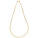 Fuli Gold Plain Gold Chains