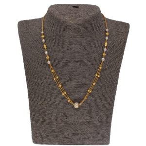 Feba Plain Gold Chains