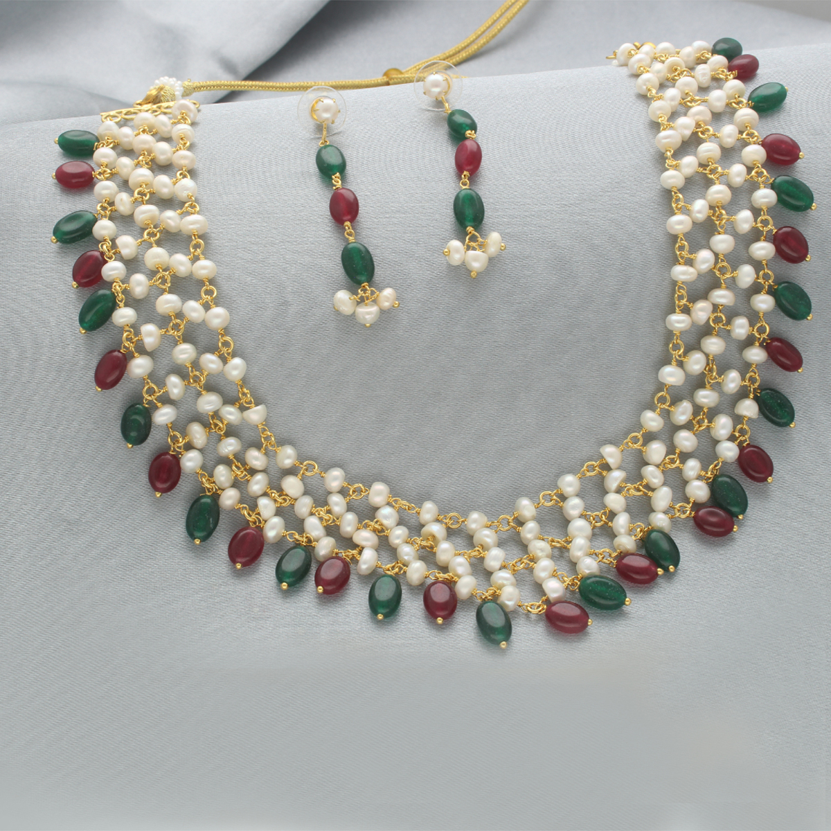 Pearl and Morganite Necklace – Baryadesign