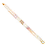 Elegant Cz Pearl Bracelet