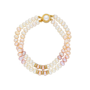 Elegant Cz Pearl Bracelet