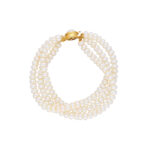 3 String Trendy Pearl Bracelet