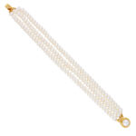 3 String Trendy Pearl Bracelet