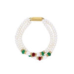 Colourful Pearl Bracelet