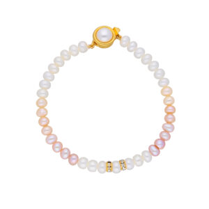 Multi Color Pearl Bracelet