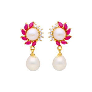 Mahika Pearl Earrings