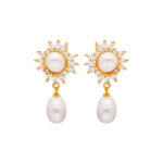 Blazing Pearl Earrings