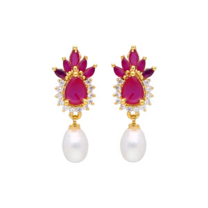 Sparkle Pearl Earrings