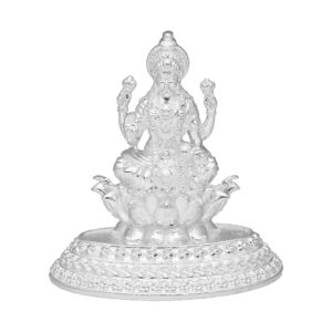 Lotus Laxmi Silver Idol