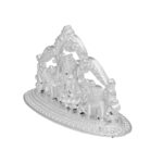 Goddess Laxmi Silver Idol