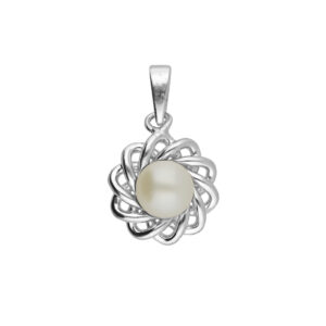 92.5 Silver Stunning White Pearl Pendant