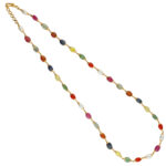 22KT (916) Navratan Gold Chain