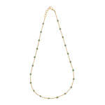 22KT Designer Emerald Gold Chain