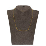 22KT Designer Emerald Gold Chainss