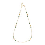 22KT Designer Emerald Gold Chainss