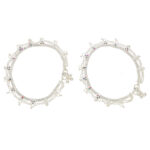 57.9 Grams Fancy Dangling Silver Anklet