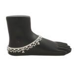 59.9 Grams Fancy Silver Anklet