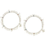 59.9 Grams Fancy Silver Anklet