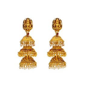 22KT Nakshi Design Handcraft Jhumka's