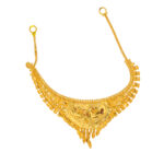 Peacock Gold Necklace