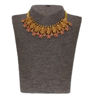 Peacock Gold Necklace