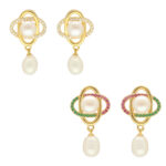 Mumtaz Combo of 2 Pair Earrings