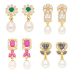 Tassel Combo Of 4 Pair Earrings