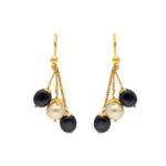 22KT Hangings Style Contemporary Gold Earrings