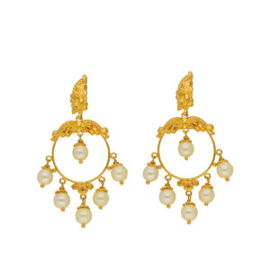 22KT Gold Traditional Chandbalis