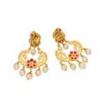 22KT Gold Treditional Chandbalis