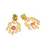 22KT Gold Treditional Chandbalis