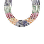 Siddhi 7 Lines Button Necklace