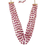 Gianna 7 Lines Oval Necklace