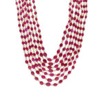 Gianna 7 Lines Oval Necklace
