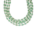 Theertha 4 Lines Oval Necklace