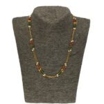 22KT Ruby & Emerald Gold Chain