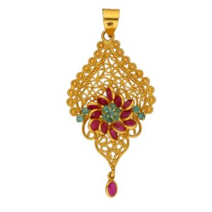 22KT Classic Style Classic Gold Pendants