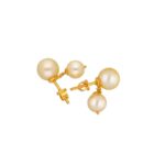 22KT Studs Style Classic Gold Earrings