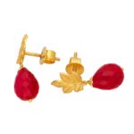 22KT Hangings Style Handcrafted Gold Earrings