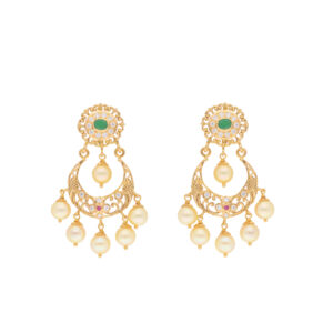 Baijanthi Gold Earrings