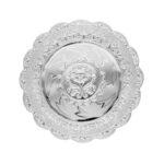 Silver Pooja Thali By Sri Jagdamba Pearls