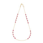 22KT Stylish Ruby Gold Chains