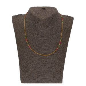 22KT Designer Ruby Emerald Gold Chains
