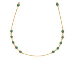 22KT Designer Emerald Gold Chains