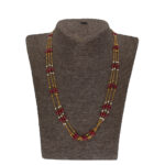 22KT 3 String Ruby Gold Chains