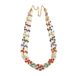 22KT Gemstone Gold Chains