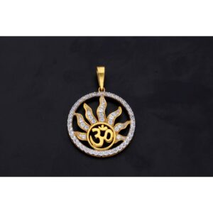 22KT Suryakiran Gold Pendant