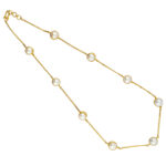 22KT (916) Fresh Water Pearl Gold Chain