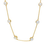 22KT (916) Fresh Water Pearl Gold Chain